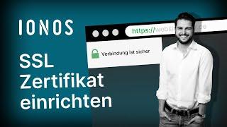 IONOS: SSL-Zertifikat einrichten für https (sichere Verbindung der Domain)