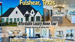 Large Affordable Luxury Homes Houston, Texas Area Starting At $498,990 | 55 Ft Home Sites | MUST SEE