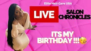 HER HAIR NEEDS TLC| Work with me in the salon| Birthday weekend
