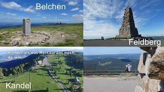 Schwarzwald, die schönsten Berge, Belchen, Feldberg, Kandel Die Kraft der Natur in voller Entfaltung