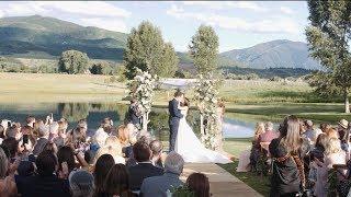 An Organic Lakeside Wedding in Aspen, Colorado | Martha Stewart Weddings