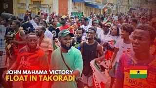 John Mahama Victory Float In Takoradi