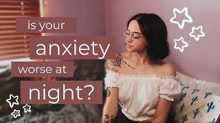 how to overcome nighttime anxiety