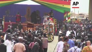 Nana Addo Akuffo Addo sworn in as president