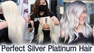 How to Perfect Silver Platinum Hair