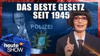 Bayerns Polizeigesetz scheißt auf die Grundrechte (mit Martina Hill) | heute-show vom 06.04.2018