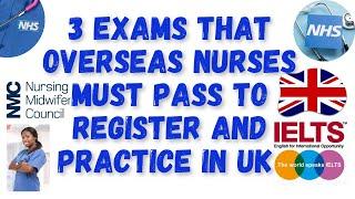 Nurse In UK: The 3 Must-Do Exams For Overseas Nurses To Register And Work In The UK