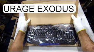 UNBOXING KEYBOARD HAMA 113762 URAGE EXODUS MACRO