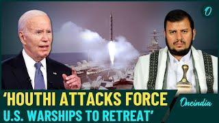 SHOCKING: U.S. Warships Leave Red Sea After Houthi Attacks? Al-Houthi Claims In Shocking Speech