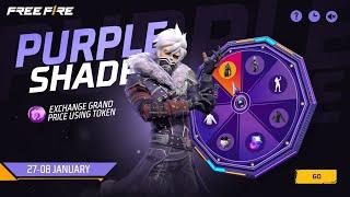 Purple Shade Bundle Return Free Fire | Poker Mp40 Return Bangladesh server | Free Fire New Event