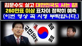 김문수도 살고 대한민국이 사는 길은 오직 한가지 방법!  사주팔자로 볼 때 아직 김문수에게 운기가 살아 있는 이유.