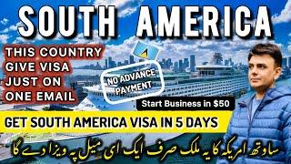 Get South America Visa in 5 Days by Just One email || St Lucia Visa || Canadian Dream