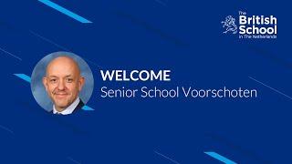 Welcome to Senior School Voorschoten | The British School in The Netherlands