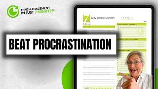 How to Stop Procrastinating: 5 Steps That Actually Work (2025 Method)