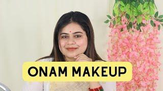 Onam Makeup Using Skin Tint ️ #onam #makeup