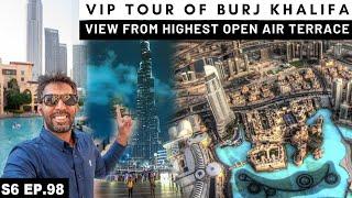 Invited to Visit the Highest Open Air Terrace of Burj Khalifa S06 EP.98 | MIDDLE EAST MOTORCYCLE