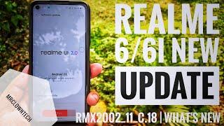 Realme 6 / 6i New Update C.18 | Quickeview | March 2022 Update | Lock Screen Camera Issue |