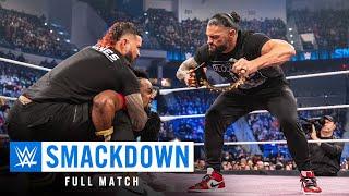 FULL SEGMENT: Roman Reigns destroys King Woods' crown: SmackDown, Nov. 19, 2021