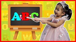 Learning Alphabet with Avery | Avery's Playhouse