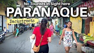 Exciting Backstreets of Parañaque City Metro Manila Philippines [4K HDR]