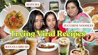 I tried viral new recipes for 24 hours