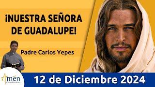 Evangelio De Hoy Jueves 12 de Diciembre 2024 #PadreCarlosYepes l San    Lucas 1, 39-48 | Misa