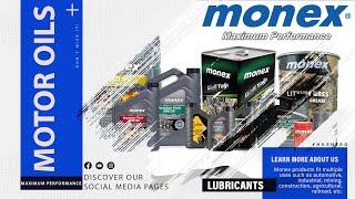 Monex Lubricants & Motor Oils - Premium Brand for Maximum Performance!