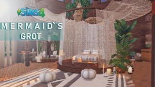 Mermaid`s Grot  Bali vibe villa (noCC) the Sims 4 | Stop Motion