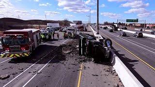 Flipped Dump Truck On The Highway | Heavy Rescue: 401