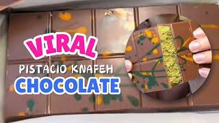 How to Make Viral Dubai Knafeh Pistacio Chocolate | DIY Dubai Chocolate (Trending Around the World)