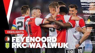 Zes goals en vijf Kuip-debutanten! | Highlights Feyenoord - RKC Waalwijk | Friendly 2021-2022