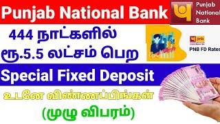 Punjab National Bank Special Fixed Deposit 2023 interest rate|pnb FD deposit