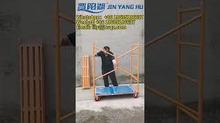 JIN YANG HU Electric Lifting Scaffolding for Construction Foldable Mobile Electric Scaffold Platform