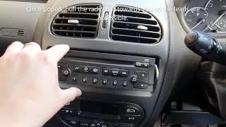 Removing & Installing an Aftermarket Radio - Peugeot 206