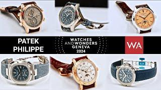 PATEK PHILIPPE 2024. Some of the novelties presented at Watches and Wonders 2024.