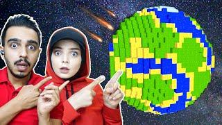 GİZEMLİ MİNECRAFT GEZEGENİ BULDUK !!   Solar Smash