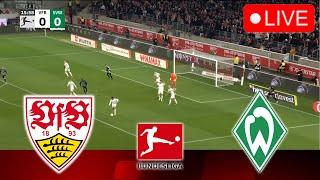 STUTTGART VS WERDER BREMEN [LIVE] | BUNDESLIGA 24/25 Full Match Streaming Video Game PES 2021