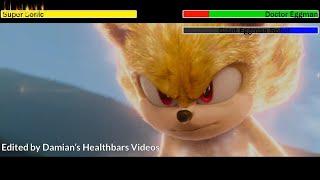 Sonic the Hedgehog 2 (2022) Final Battle with healthbars 4/4