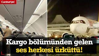 Riyad uçağı Antalya'ya acil iniş yaptı: 'Kargo bölümünden yardım çığlığı geldi' iddiası