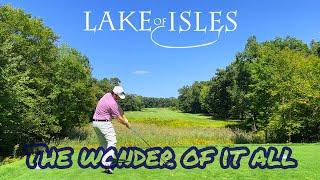 Birthday Round at Lake of Isles near Foxwoods.