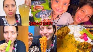 First Day OF OMAD Diet || Cooking And Eating For My ONE TIME MEAL A DAY || Full Day Routine Vlog