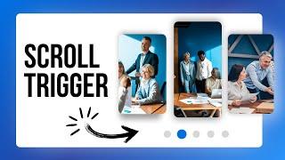 IMAGE SLIDER ON SCROLL - GSAP ELEMENTOR SCROLLTRIGGER PROJECT