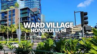 Exploring Ward Village in Honolulu, Hawaii USA Walking Tour #wardvillage #honolulu #hawaii #oahu