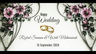 WEDDING DAY I RIZKAL SEVANA & WIDI MUTMAINAH I pelabuhan ratu