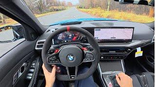 2025 BMW M3 Manual: POV Drive, Walkaround and ASMR