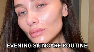 EVENING SKINCARE AND HAIRCARE ROUTINE