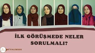 İlk Görüşmede Neler Sorulmalı? | Bi'evlensek-2. Bölüm