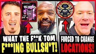 MMA Community NOT HAPPY with Tom Aspinall ANNOUNCEMENT! Dana White FORCED to CHANGE UFC 320 LOCATION