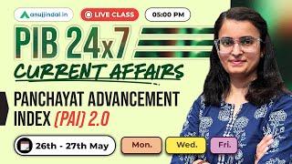 RBI Grade B Preparation | PIB 247 Anuj Jindal | Current Affairs RBI Exam 2025| RBI General Awareness