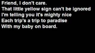 Baby on board - The Simpsons (With Lyrics)